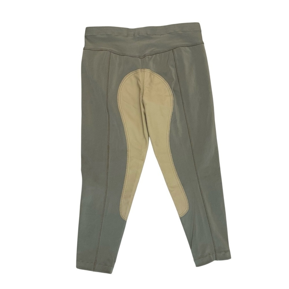 Ovation Women’s 34R Equestrian Tan Khaki Horseback Riding Patch Breeches Pants - Picture 3 of 3